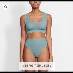 Skims mesh bralette